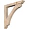 Ekena Millwork Legacy Traditional Smooth Bracket w/ Offset Brace, Douglas Fir, 5 1/2"W x 36"D x 36"H BKT0604X36X36LEC01SDF - alternate 1